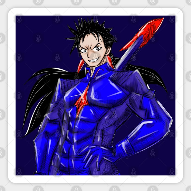 Lancer from fate stay night Magnet by jorge_lebeau